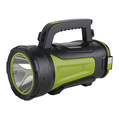 China BORUiT Hot Selling BORUiT High Power USB Rechargeable Work LED Flashlight Outdoor Camping Spotlight for sale