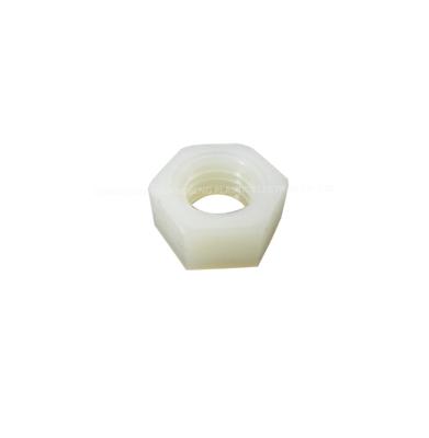 China HEX Factory Wholesale Plastic Nylon Hex Head Nut For Bolt M3 M6 M12 Plastic Nut for sale