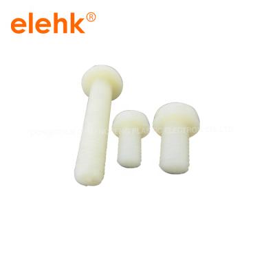 China HEX China Factory Wholesale Nylon Plastic Hex Head Screw Bolt Engineering Plastic Screw for sale