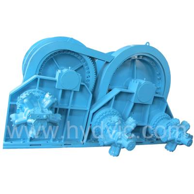 China BOAT Water Ethylene Glycol Mining Grooved Hydraulic Drum Windlass Anchor Winch for sale