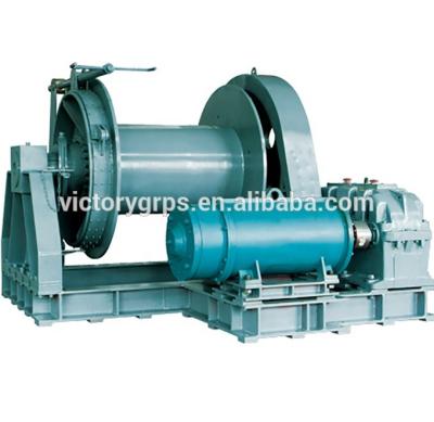 China Metal Noting Towing Winch and Marine Shipyard Electric Winch for sale