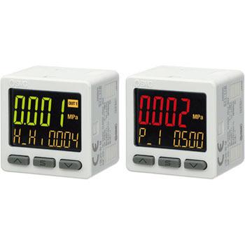 China Factory SMC 3-Screen Show Digital ZSE20(F) High-Precision Pressure Switch for sale