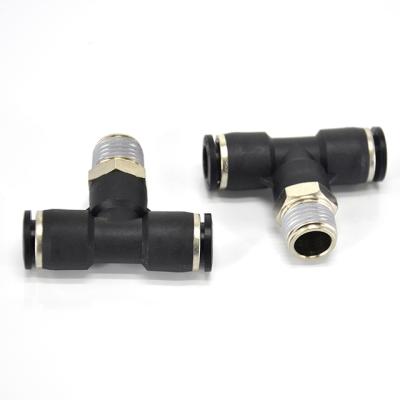 China HONGQ Quick Connecting Pneumatic Fitting Tube Fittings HPB Series HPB for sale