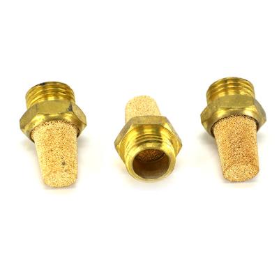 China HONGQ Pneumatic System Brass And Muffler Pneumatic Copper Fit for sale