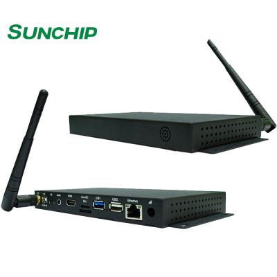 China Full HD 1080P Wifi Mini Android Network Advertising Digital Indoor Signage Commercial Media Player Box for sale