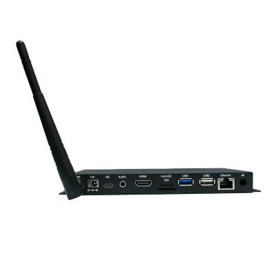 China Android 7.1 RK3399 Panel Digital Signage Media Player Box 195*100*20mm for sale