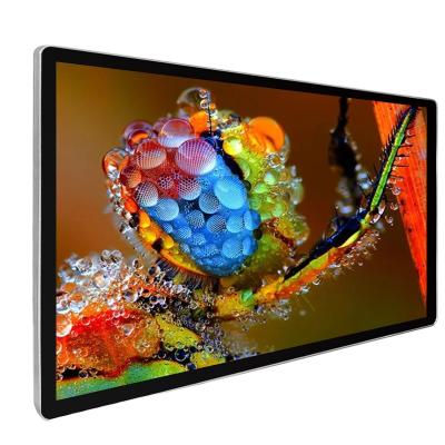 China Latest Indoor Wholesale Products 42 Inch 65 Inch HD Digital Player LCD Wall Mounted Signage for sale