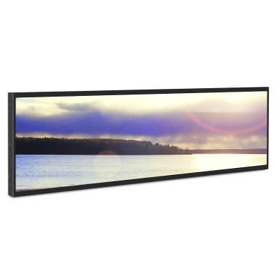 China 37inch Indoor Stretched Bar Lcd Screen Digital Signage Display for sale