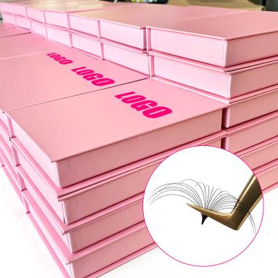 China Russian Private Label Volume Eyelash Extension Long Natural Cashmere Lick Trays 0.02 0.03 0.05 0.07mm Licks for sale