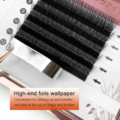 China Top quality seller c d eyelashes people long subscribed natural curl black eyelash extensions 007 thick yy eyelash extension 007 for sale