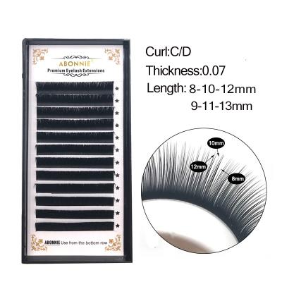 China High Quality Camellia Eyelash Extensions Volume Eyelash Extension Private Label Long Natural Eyelash Vendor and Customized Packing for sale