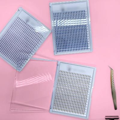 China Abonnie Premade Natural Long Volume Fans 8mm- 20mm Promade Handmade Loose Fans Lashes Lashes Extensions Premade Fans for sale