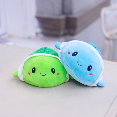 China Wholesale Lovely Gift Reversible Turtle Plush Toys Flip Up Reversible Flip Stuffed Turtle Doll Plush Toys for sale