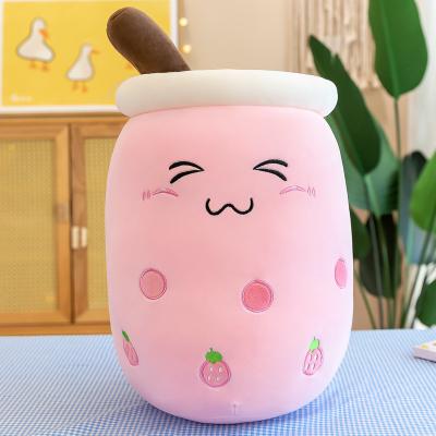 China Home Game Toy Boba Milk Tea Plush Toy Bubble Milk Tea Plush Decoration Wholesale 30CM Milk Tea Cup Plush Toy for sale