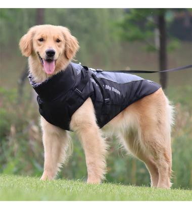 China Winter Dog Viable Outdoor Warm Vest Reflective Brand Waterproof Windproof Jacket Large for sale