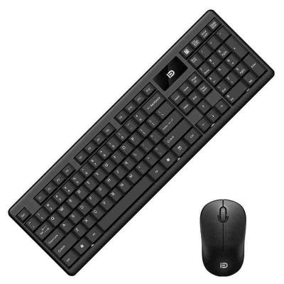 China FD-1600 Ergonomic LAPTOP Keyboard Mouse Combo with 2.4GHz Wireless Keyboard Mouse Combo for sale