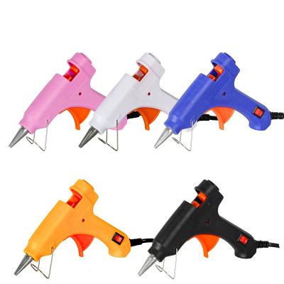 China Small and exquisite Factory direct sale mini manual electric hot melt glue spray gun hot glue gun for sale