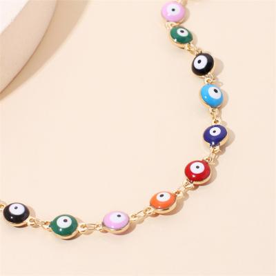 China CLASSIC New Arrival Style Bohemian Anklet, Fashion Jewelry Demon Eye Ladies Vintage Anklet for sale