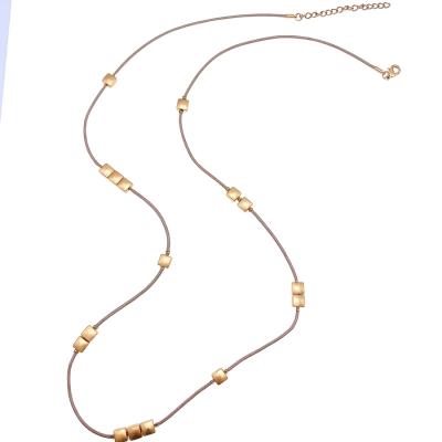 China CLASSIC Hot Selling Trendy Women Gold Plated Minimalist Boho Style Design Necklace For Sale for sale