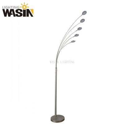 China Customized Modern Hot Selling 24W LED Floor Lamp With Multiple Light Heads For Indoor Decoration And Lighting for sale