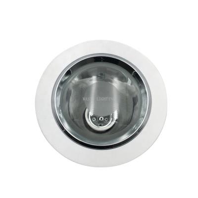 China Replaceable/Economical/Energy saving bulb/Best price colorful/durable glassproof downlight parts rotating recessed e27 Downlight housing with halogen or led blub for sale