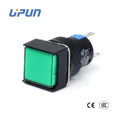 China Industrial Control Square Key Push Button Switch With Different Colors for sale