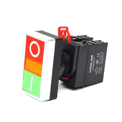 China Industrial Hot Selling Illuminated Push Button Switch Tact Control On With Reliable Disconnect Meets IEC for sale