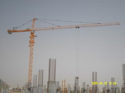 China tower crane TC7030 CE GOST certificate gulf exported for sale