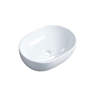 China High Grade Modern Sanitary Ware Modern Bathroom Oval Countertop Bathroom Art Basin for sale