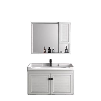 China Waterproof Aluminum Medicine Cabinet For Home Lighting Mirror Modern Bathroom Lighted Cabinet For Hotel for sale