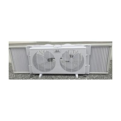 China Modern the new best-selling 7 inch double blind head fan for ventilation and exhaust fans with guaranteed quality for sale