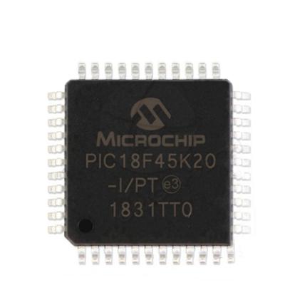 China New and original PIC18F45K20-I/PT PIC18F45K20-I PIC18F45K20 microcontroller IC standard integrated circuit TQFP-44 for sale