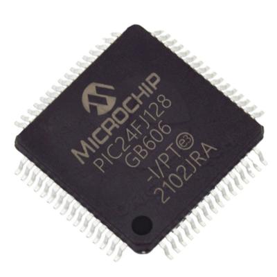 China PIC24FJ128GB606-I/PT PIC24FJ128GB606 QFP new standard electronic components and MPU EPROM of original CPLD FPGA MCU for sale