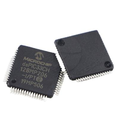 China Standard ICPlanet same day delivery DSPIC33CH64MP206-I/PT TQFP64 dsPIC IC chip DSPIC33CH64MP206 for sale