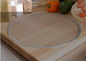 China Aluminum Mesh Pizza Pan Screen for sale