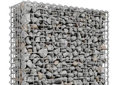 China 80 x 80mm Eisen-Draht 195 geschweißter Gabion Mesh Square Garden Edging zu verkaufen