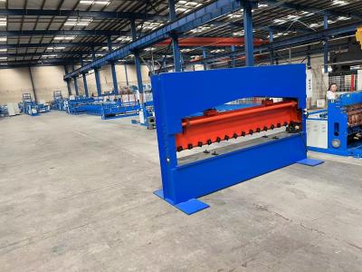 China 3m Width Wire Mesh Bending Machine For Curved Mesh Fence Panels Te koop