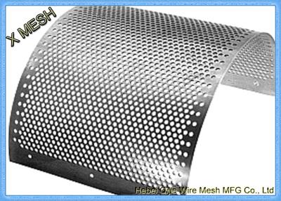 Cina Aperture perforate del foro rotondo della lamiera metallica perforata dell'acciaio inossidabile di 2mm in vendita