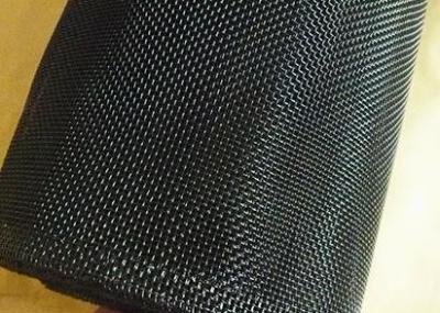 China Schwarzpulver beschichtete Holzkohle 18x16 Mesh Aluminum Insect Screen zu verkaufen