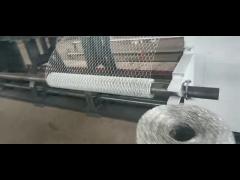 Diamond Shape Wire Mesh Machine Full Automatically 2 Years Warranty