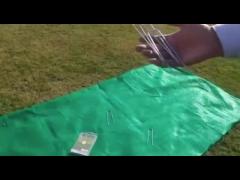 U Nail Sod Staples Used As Landscape Fabric Anchors And Garden Stakes