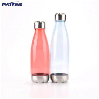 China Paint heat transfer /silkprint/ BPA free reusable plastic water bottle jug drinking container with hand holder for sale