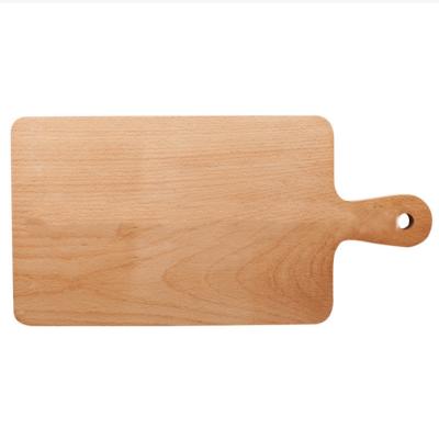 China Stocked Hard Grade Reversible Large Premium Beech Wood Cutting Board Butcher Serving Chopping Block for sale