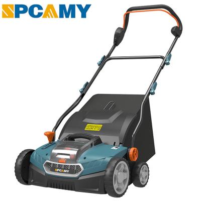 China Farms Best 2 Electric In 1 Mechanical Powered Lawn Rake Dethatchers for sale