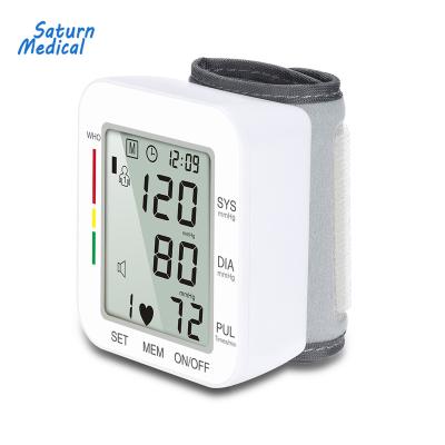 China Plastic Wholesale Price Talking Automatic Wrist Watch Blood Pressure Monitor for sale