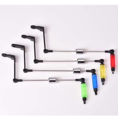 China Popular Stainless Steel Carp Fishing Byte Indicator Plastic Swinger Set YK-IN0003set For Fishing Bite Alarm for sale