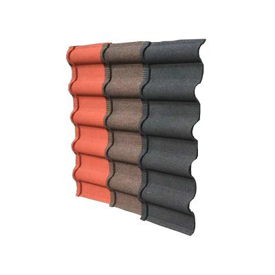 China Modern Stone Long Span Roofing Sheet Stone Coated Roof Tiles Galvalume Roofing Tile Wholesale Price for sale