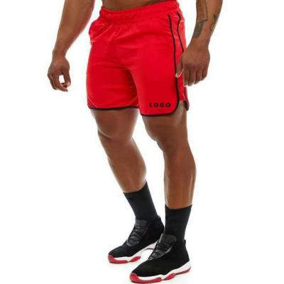 China Custom Anti-Wrinkle Plus Size Bodybuilding Mens Short Breathable Quick Dry Shorts Beach Training Running Fitness Sets Abbreviations Men for sale