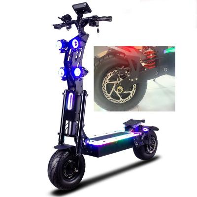 China Newest 72V 8000 watt 50A unisex cheap controller 13 inch big adult E scooter dual motor electric scooter for sale