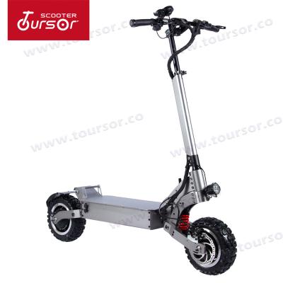 China EXA 2019 TOURSOR TS_E8 60V5600W 11inch 2 Wheel Shock Absorber Powerful Dual Motor Electric Scooter Adult Foldable 2 Off Road Electric Folding Spin for sale